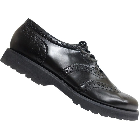GHILLIE Shoes Wingtip Men Black Sz 15 3E EEE Extra Wide Kilt Scottish Brogues main image 11